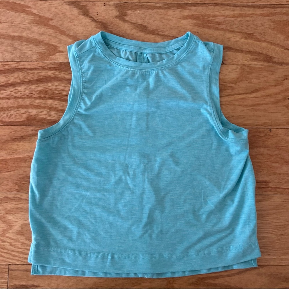 All in Motion Turquoise Muscle Tee